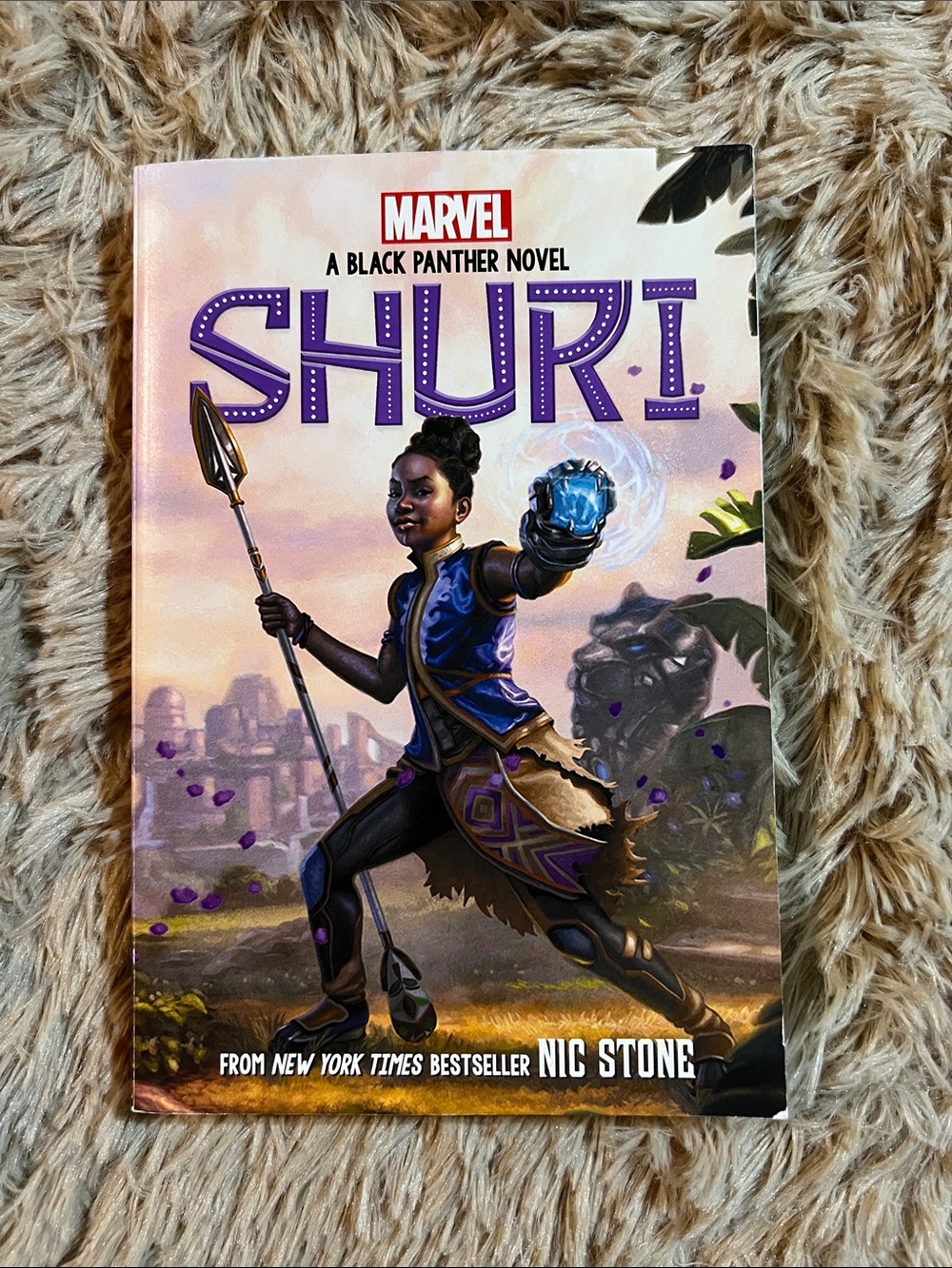 Marvel Shuri - A Black Panther Novel by Nic Stone - scholastic book